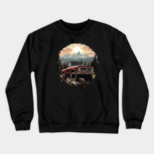 72 Chevy Pickup Crewneck Sweatshirt